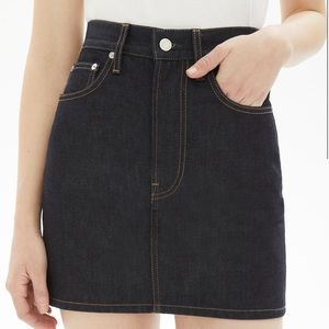 Helmut Lang Femme Hi Mini Skirt